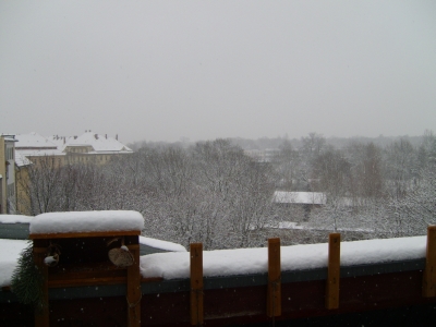 Schnee in Leipzig